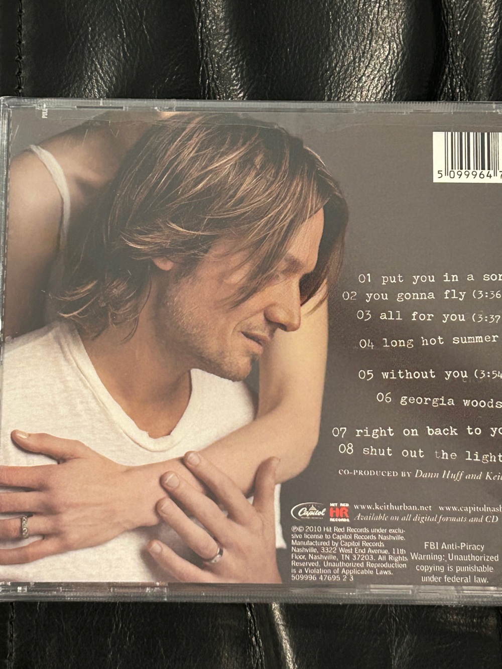 Keith Urban Get Closer CD New Sealed